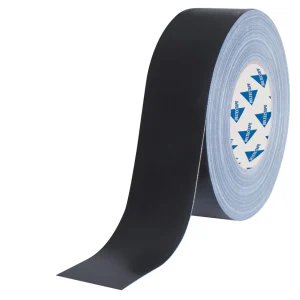 Tape zwart tbv loper 25mtr.