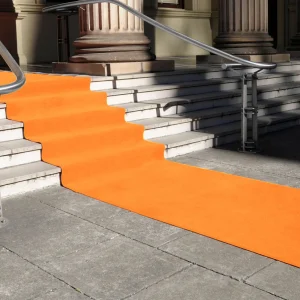 Loper Oranje L5.00 x B1.00 meter