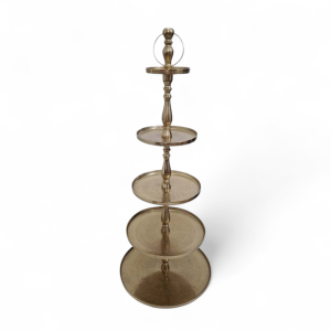 Etagère goud 140cm