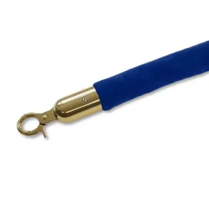 Koord blauw velvet