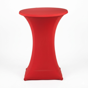 Statafelrok stretch rood